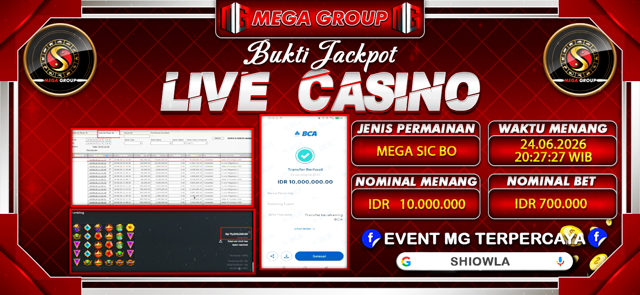 Bukti JP situs Shiowla hari Kamis, 25 Juni 2026
